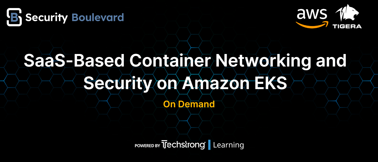 SaaS-Based Container Networking and Security on Amazon EKS