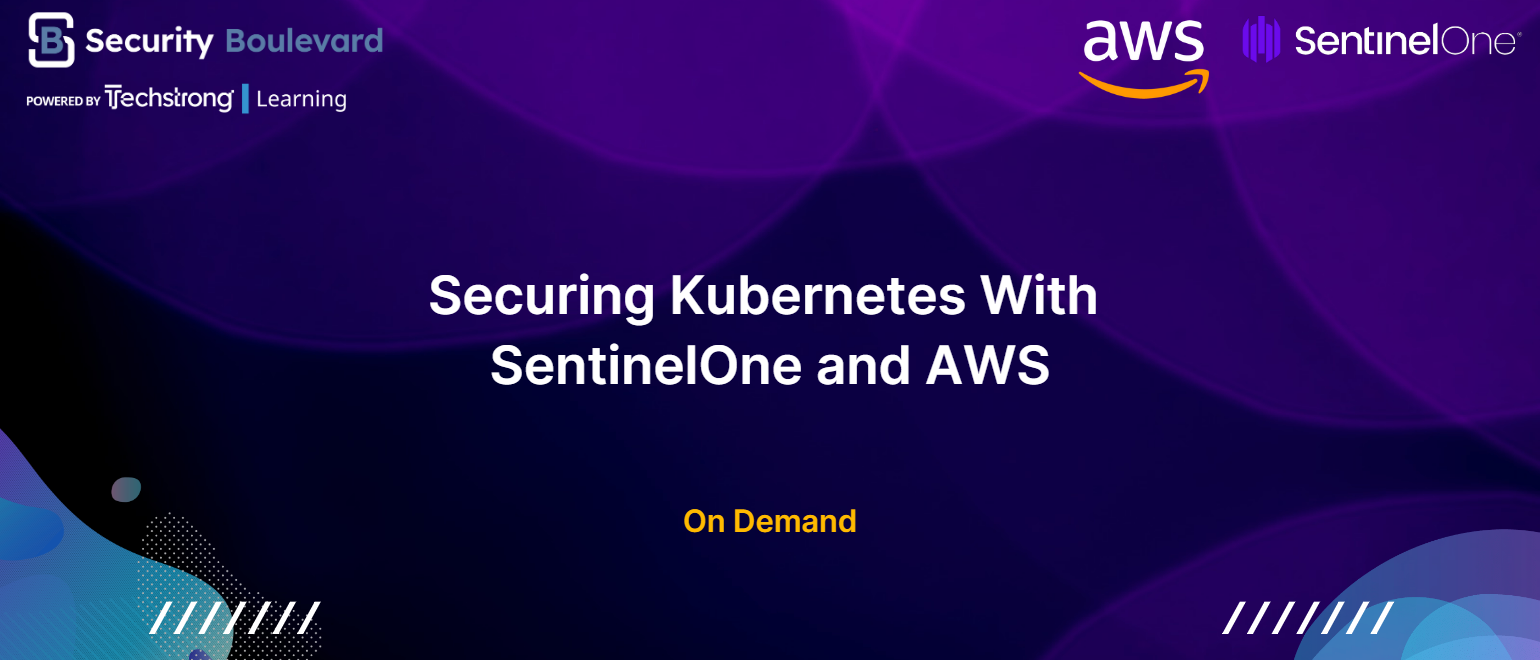 Securing Kubernetes With SentinelOne And AWS