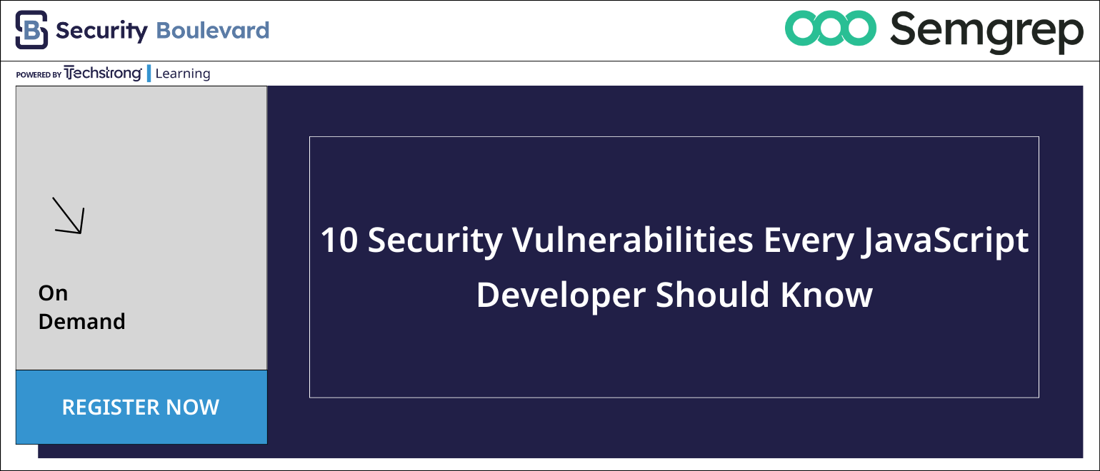 10 Security Vulnerabilities Every JavaScript Developer Should Know