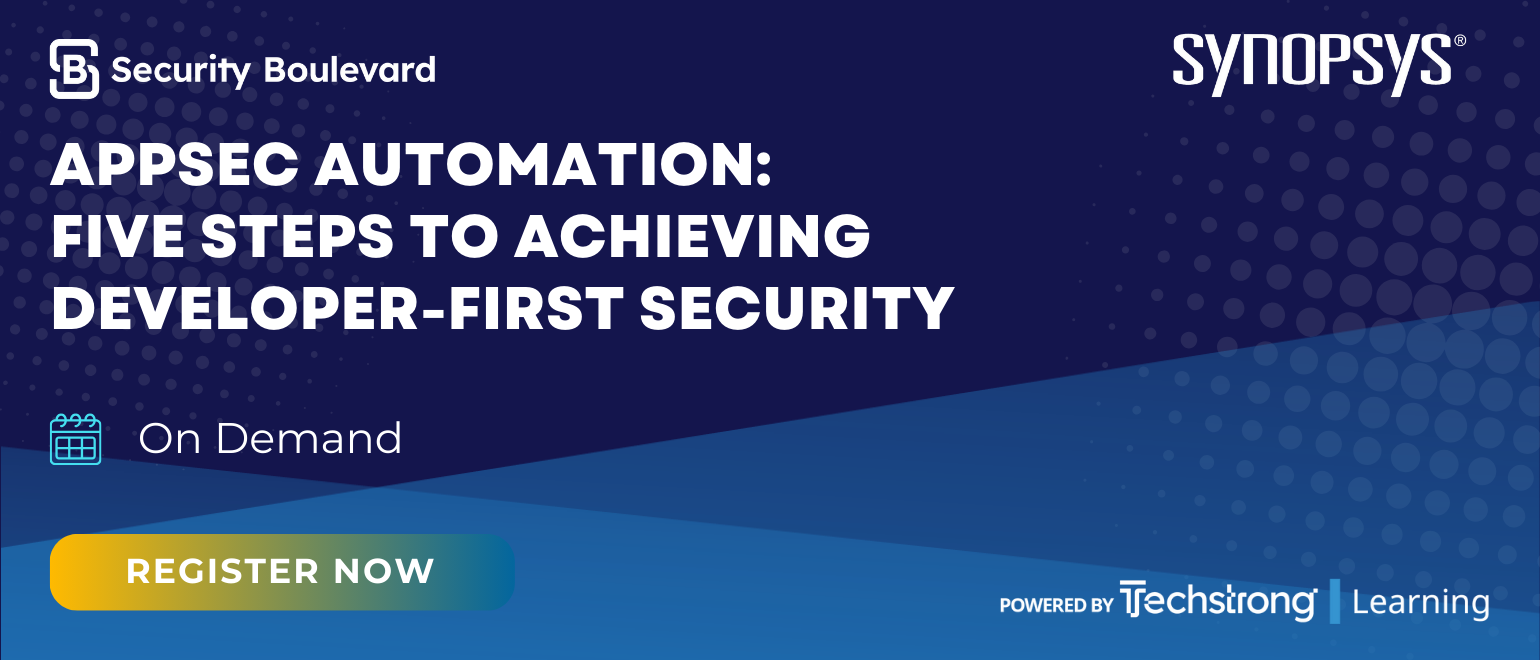 AppSec Automation: Five Steps to Achieving Developer-First Security