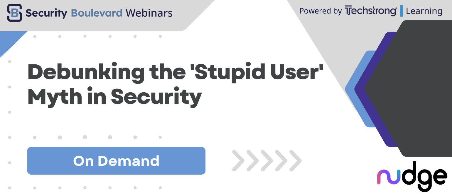 Debunking the 'Stupid User' Myth in Security